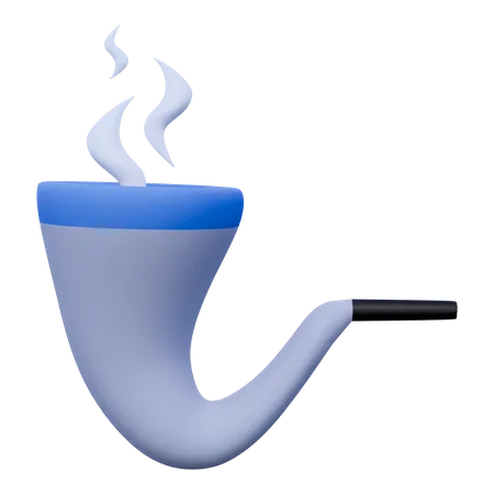 Smoking Pipe  3D Icon