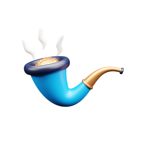 Smoking Pipe  3D Icon