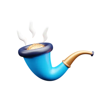 Smoking Pipe  3D Icon
