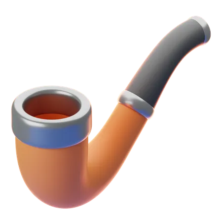 Smoking Pipe  3D Icon