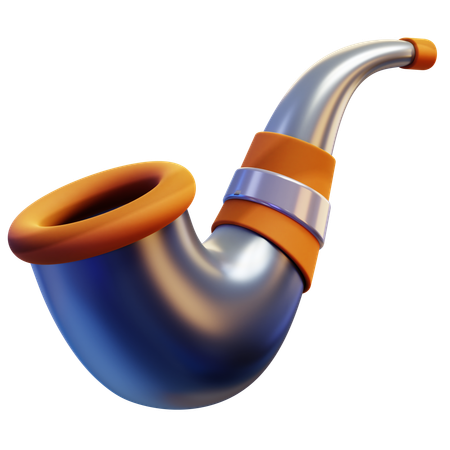 Smoking Pipe  3D Icon