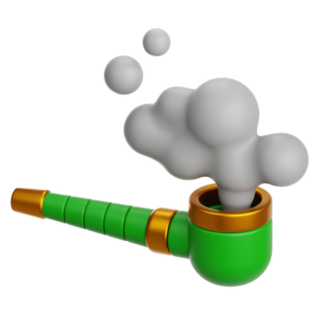 Smoking Pipe  3D Icon