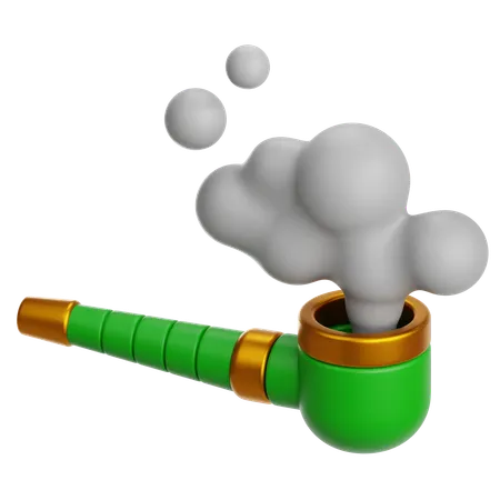 Smoking Pipe  3D Icon