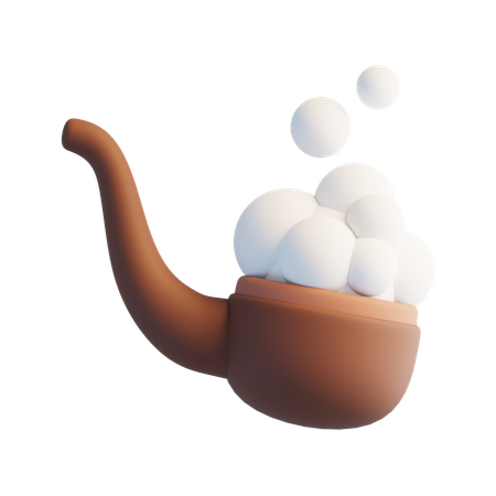 Smoking pipe  3D Icon