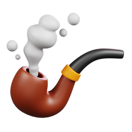 Smoking Pipe  3D Icon