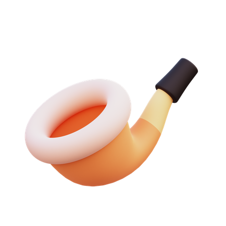 Smoking Pipe  3D Icon