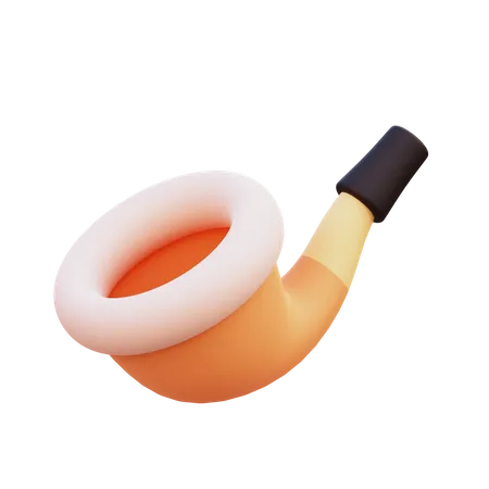 Smoking Pipe  3D Icon