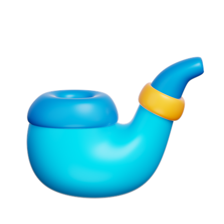 Smoking Pipe  3D Icon