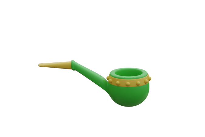 Smoking Pipe  3D Icon