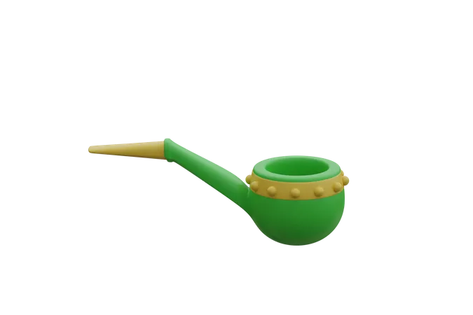 Smoking Pipe  3D Icon