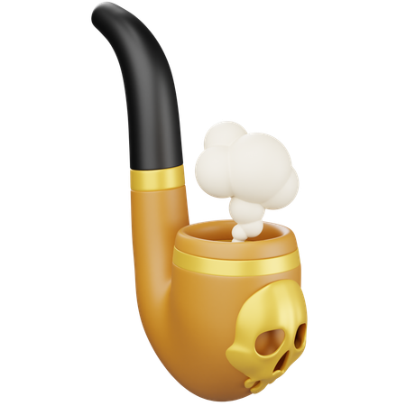 Smoking Pipe  3D Icon