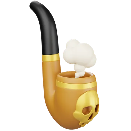 Smoking Pipe  3D Icon