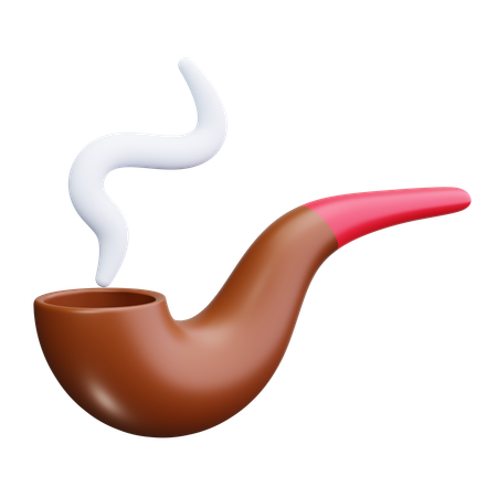 Smoking Pipe  3D Icon