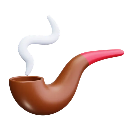 Smoking Pipe  3D Icon