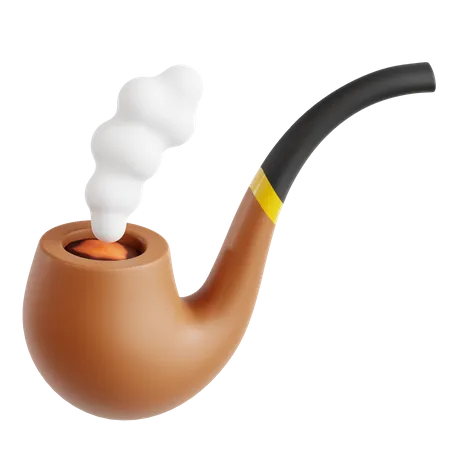 Smoking Pipe  3D Icon