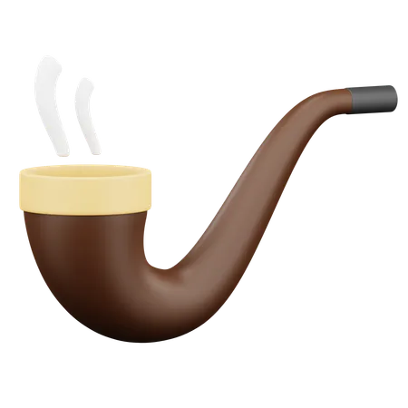 Smoking Pipe  3D Icon