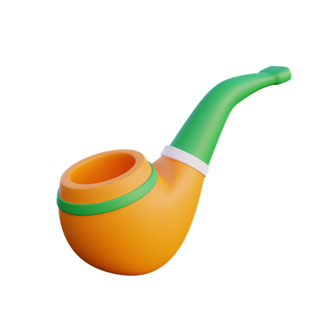 Smoking Pipe  3D Icon