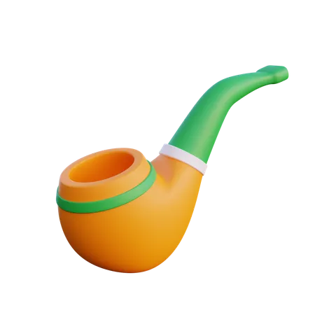 Smoking Pipe  3D Icon