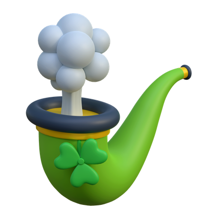 Smoking Pipe  3D Icon