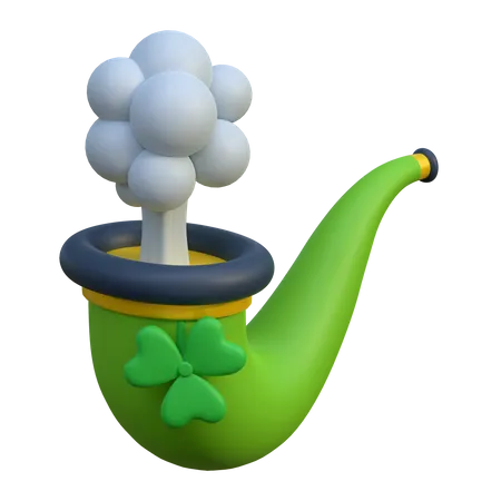 Smoking Pipe  3D Icon