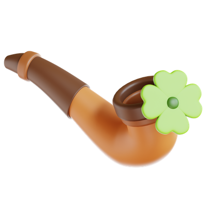 Smoking Pipe  3D Icon