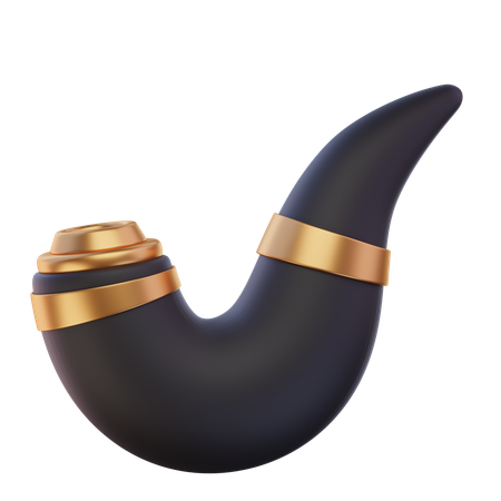 Smoking Pipe  3D Icon