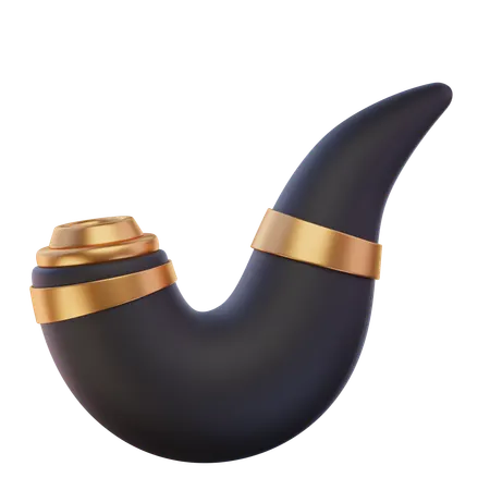 Smoking Pipe  3D Icon