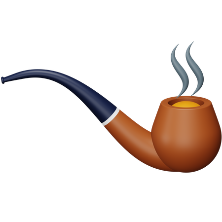 Smoking Pipe  3D Icon
