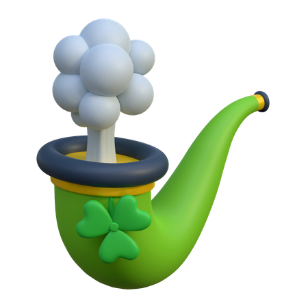 Smoking Pipe  3D Icon