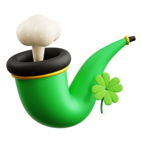 Smoking Pipe  3D Icon