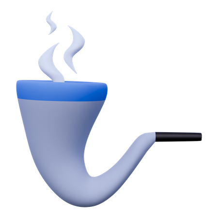 Smoking Pipe  3D Icon