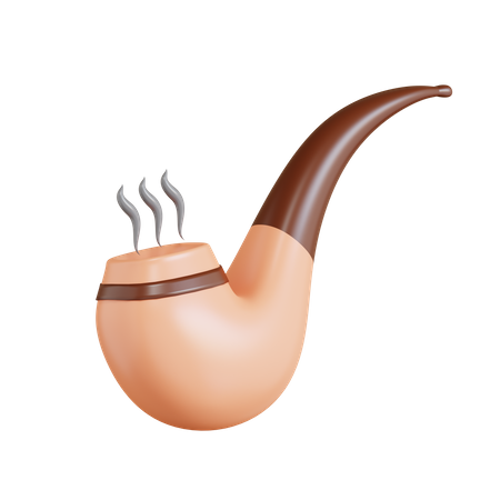 Smoking Pipe  3D Icon