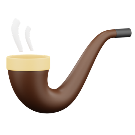 Smoking Pipe  3D Icon