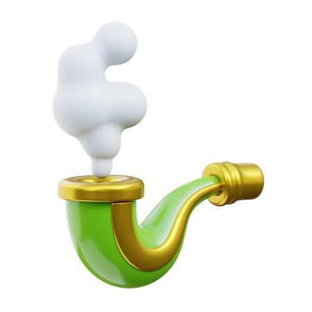 Smoking Pipe  3D Icon