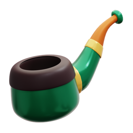 Smoking Pipe  3D Icon