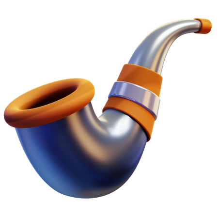 Smoking Pipe  3D Icon