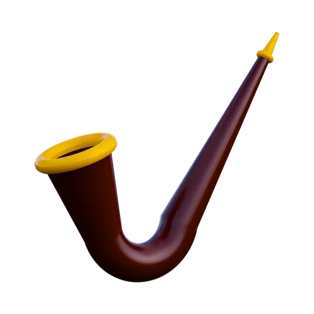 Smoking Pipe  3D Illustration