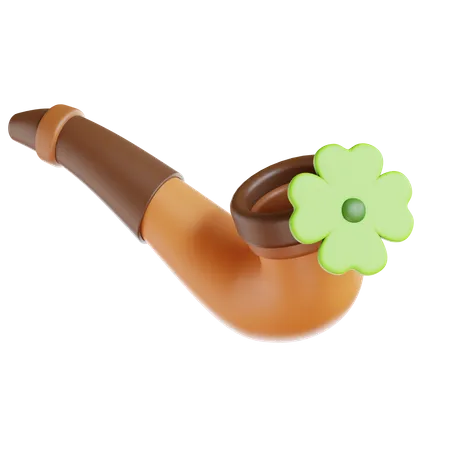 Smoking Pipe 3 D Illustration 3D Icon