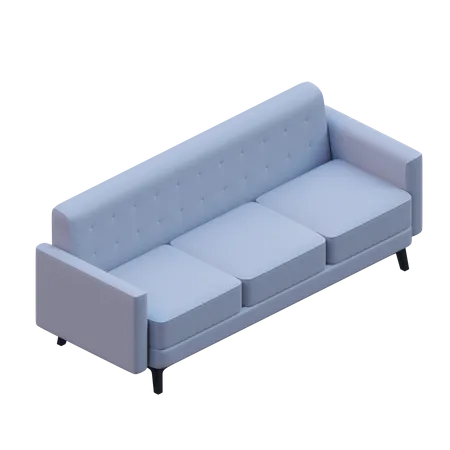 Smoking-Sofa  3D Icon