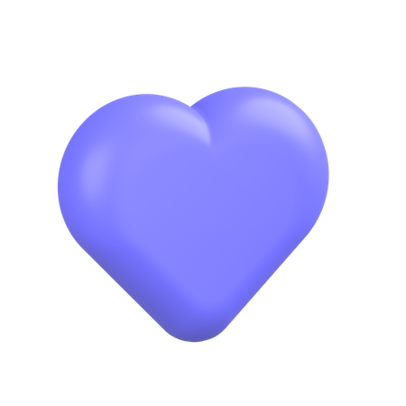 Smooth-heart  3D Icon