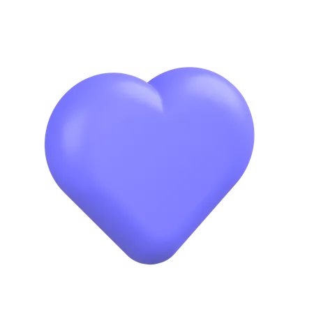 Smooth-heart  3D Icon