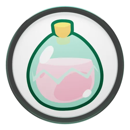Smooth Love Potion  3D Icon