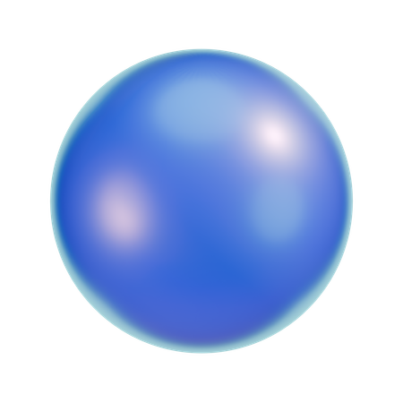 Smooth Sphere  3D Icon