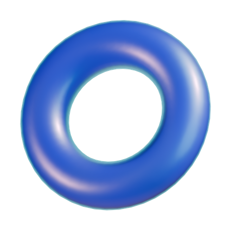 Smooth Torus  3D Icon