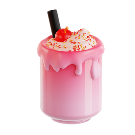 Smoothie-Getränk  3D Icon