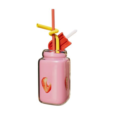 Smoothie Juice  3D Icon