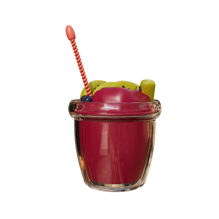 Smoothie Juice  3D Icon