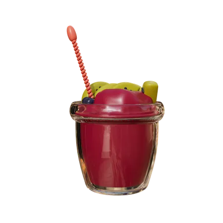 Jus de smoothie  3D Icon