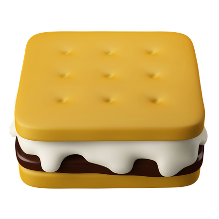 Smore Sandwich  3D Icon