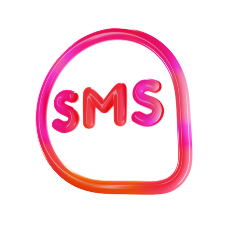 Sms  3D Icon